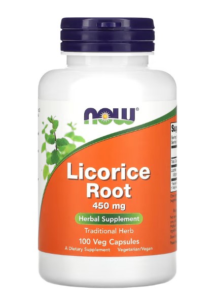 Licorice Root, 450 100 Veg Capsules