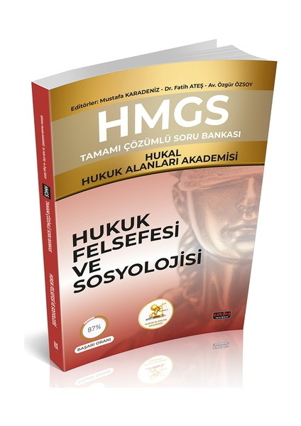 Hmgs Hukal Soru Bankası Hukuk Felsefesi ve Sosyolojisi Savaş Yayınları Nisan 2025