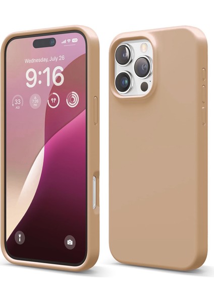 iPhone 16 Pro Kılıf Nano Lansman Silikon Kapak