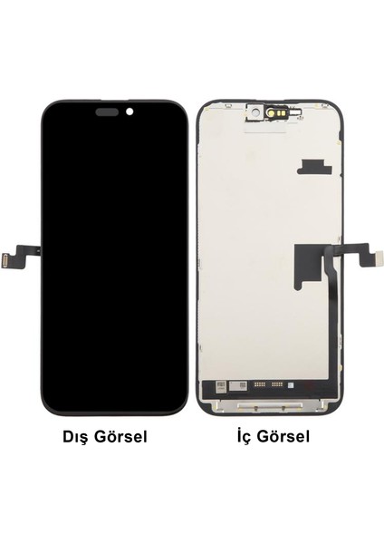 iPhone 16 Pro Max Uyumlu Service Org Lcd+Dokunmatik+Çıtalı (Siyah) NT-112857