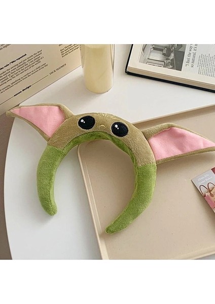 Baby Yoda Peluş Taç Saç Aksesuarı Baby Yoda Saç Bandı