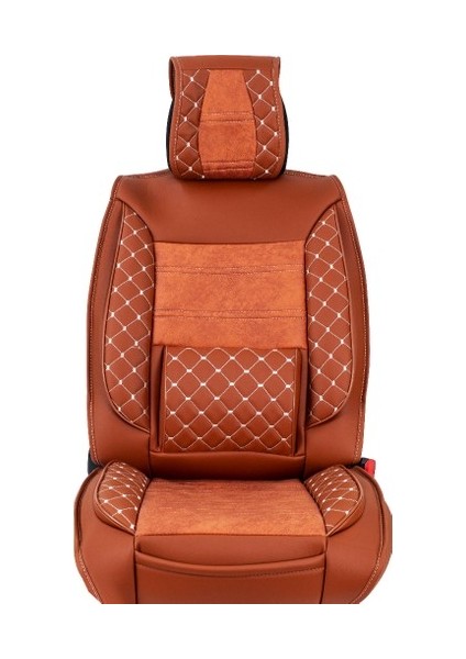 Mercedes Clc Uyumlu Lüx Deri Oto Koltuk Kılıfı Ön Arka Set Planet Serisi Tarçın fiyatları