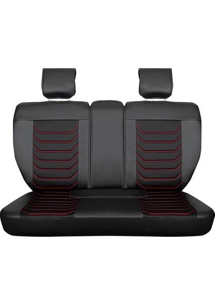 Seat Arona Uyumlu Lüx Deri Oto Koltuk Kılıfı Ön Arka Takım Kemer Serisi Siyah Kırmızı fiyatları