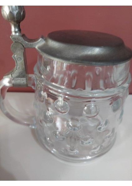 Germany Vintage Bmf Bierseidel 12X8CM Cam Bardak 1 Adet