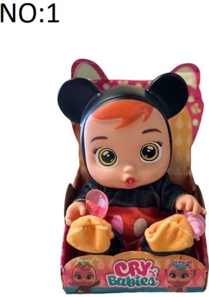 Elite Cry Babies Ağlayan Bebekler Sesli Emzikli Biberonlu Oyuncak Et Bebek 1 Adet fiyatları