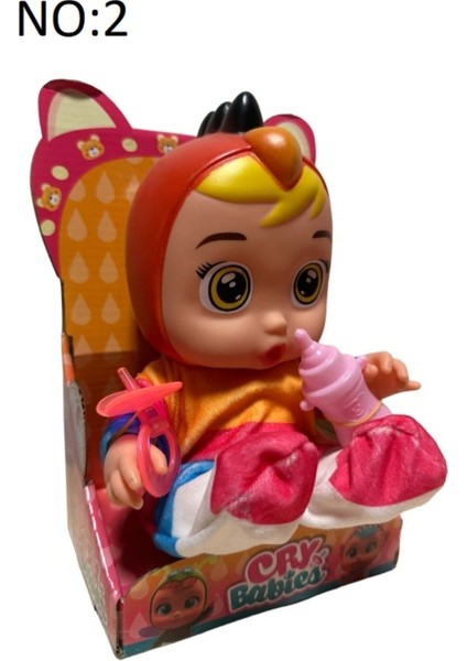 Elite Cry Babies Ağlayan Bebekler Sesli Emzikli Biberonlu Oyuncak Et Bebek 1 Adet fırsatları