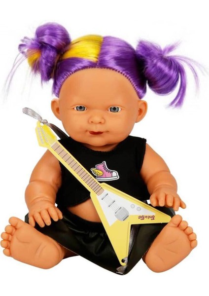 Elite Punk Nil Bebek Mor Saçlı 23CM 1 Adet