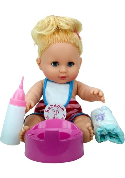Elite Melis Altını Islatan Masal Anlatan Aksesuarlı Et Bebek 35 cm 1 Adet
