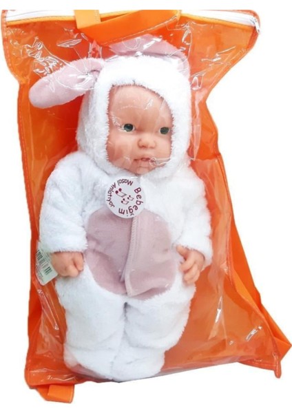 Elite Tavşan Kostümlü Masal Anlatan Bebek 40 cm 1 Adet