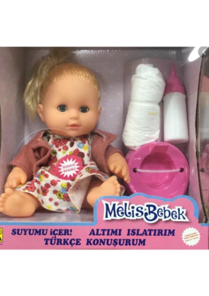 Elite Altını Islatan Oyuncak Bebek & Türkçe Konuşan Süt Içen Melis Bebek 1 Adet