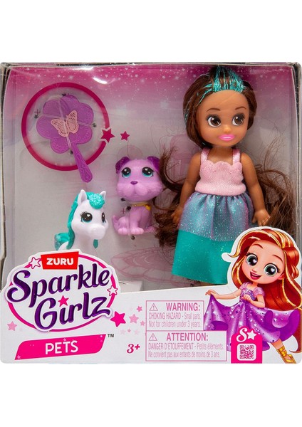 Elite Zuru Bebek ve Simli Parlak Pets 12 cm 1 Adet