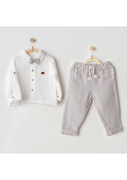 Andywawa AC25622 Ocean Is My Happy Place 2'li Takım Grey