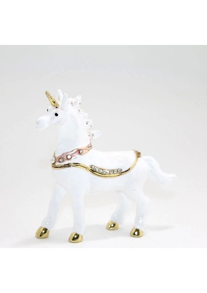 Swaroski Taşlı Tekli Ünicorn Figürü ALK1927