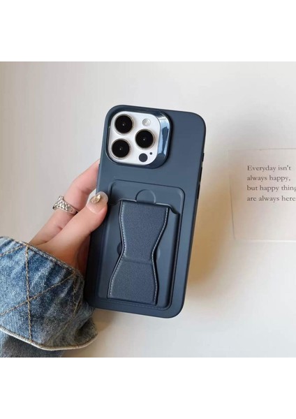Epastand Iphone 15 Pro Max Telefon Kılıfı Lacivert