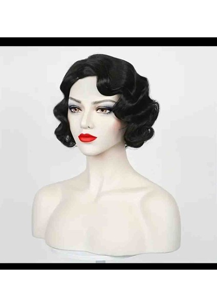 Isıya Dayanıklı Sentetik 1920'LER Vintage Peruk fiyatları