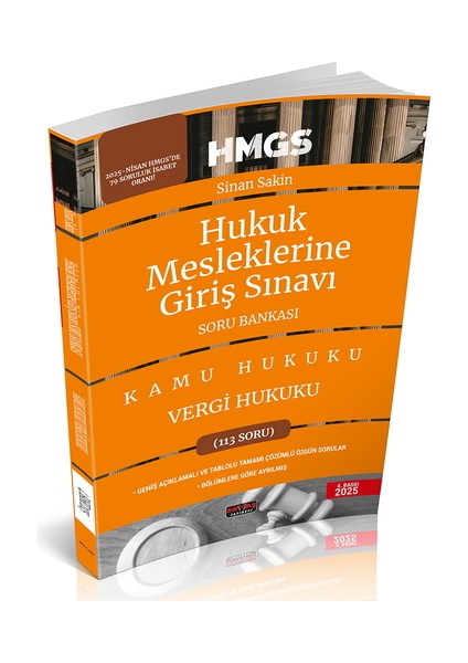 Hmgs Vergi Hukuku Soru Bankası Savaş Yayınları Haziran 2025