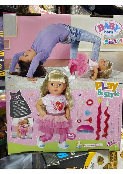 Elite Kız Kardeş Bebeği Baby Born 43 cm 1 Adet