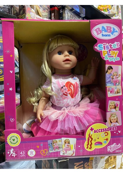 Elite Kız Kardeş Bebeği Baby Born 43 cm 1 Adet fiyatları