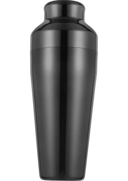 Fransız Model Çelik Shaker Siyah Renk 600 ml 1 Adet