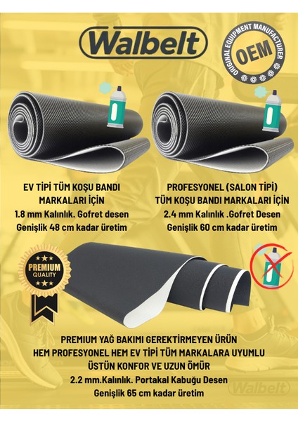 Koşu Bandı Paleti Ölçüye Göre Hızlı Üretim | Profesyonel Tüm Markalara Uyumlu | Bakım Yağı Hediye fırsatları