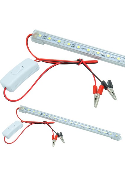 PM-11057 30 cm Akü Maşalı 12 Volt - 5 Watt T8 LED Bar Ampul