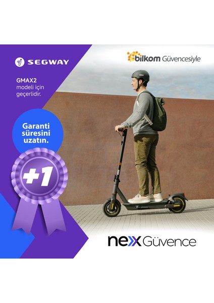 Xgüvence +1 Yıl Garanti Paketi Segway G Serisi