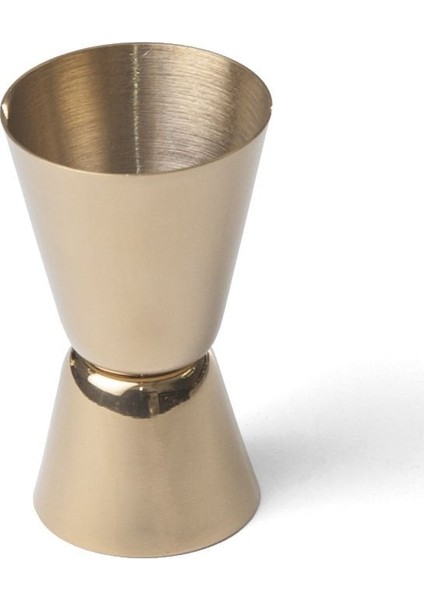 Çelik Klasik Altın Renk Jigger 2/4 1 Adet