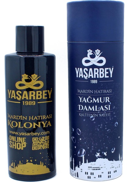 MARDİN HATIRASI ÖZEL YAĞMUR DAMLASI KOLONYASI 500 ML (ÖZEL CAM ŞİŞE-SİLİNDİR HEDİYELİK KUTU)