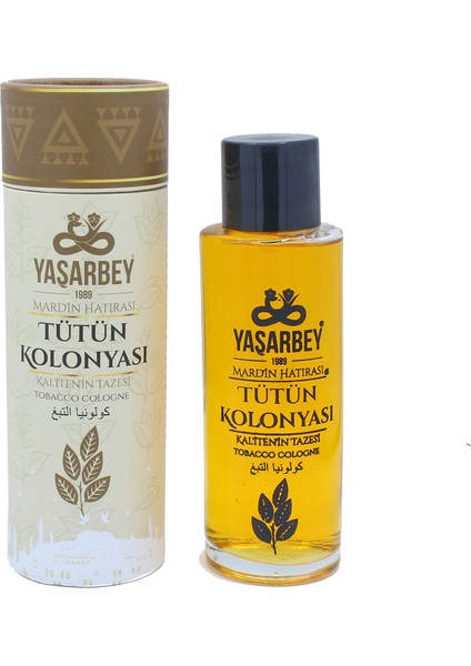 MARDİN ÖZEL TÜTÜN KOLONYASI 250 ML (ÖZEL CAM ŞİŞE-SİLİNDİR HEDİYELİK KUTU)