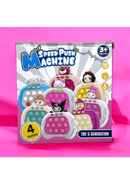 Pembe Bebek Işıklı ve Sesli Elektronik Popit Eğitici Oyuncak Quick Push Konsol fiyatları