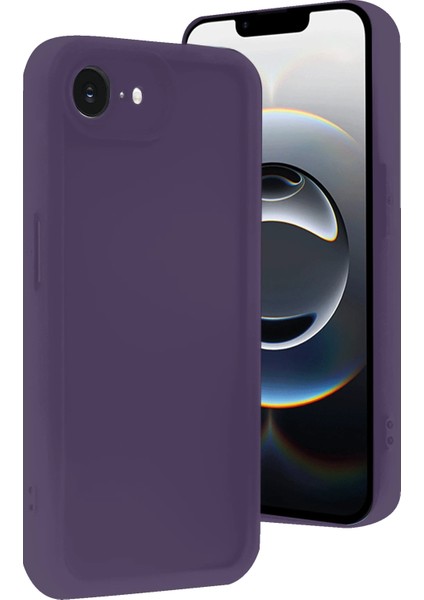 Iphone 16E Kılıf Viera Silikon - Mor Dpmah