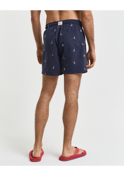 Erkek Lacivert Regular Fit Desenli Mayo Şort 922516008.433 modelleri