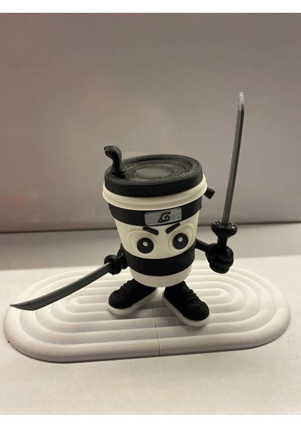 Cappuccino Assassino Figür Tung Tung Tung Sahur Karakteri Figür 12 cm