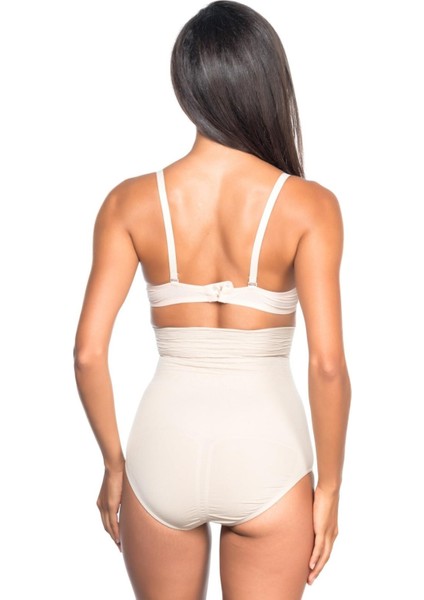 Ten Mı Emay 2079 Yüksek Bel Desenli Double Slip Korse
