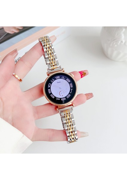 Huawei Watch Gt5 Pro 42MM/GT 5/gt 4 41MM Uyumlu Slim Ince Rolex Tasarım Kordon Kayış modelleri