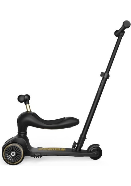 Push And Go Ebeveyn Kontrollü Çocuk Scooter Black&gold Limited Edition 240527-00089