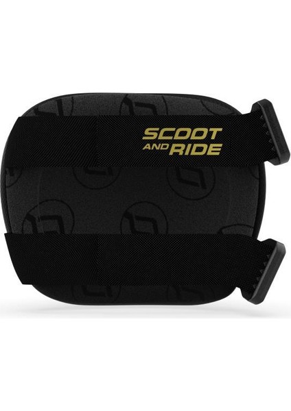 Xxs-S Dizlik ve Dirseklik Scooter Koruyucu Set Black&gold 230925-00166