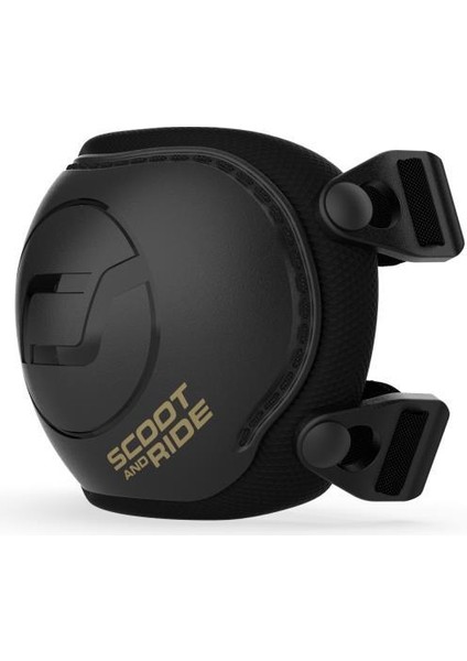 Xxs-S Dizlik ve Dirseklik Scooter Koruyucu Set Black&gold 230925-00166