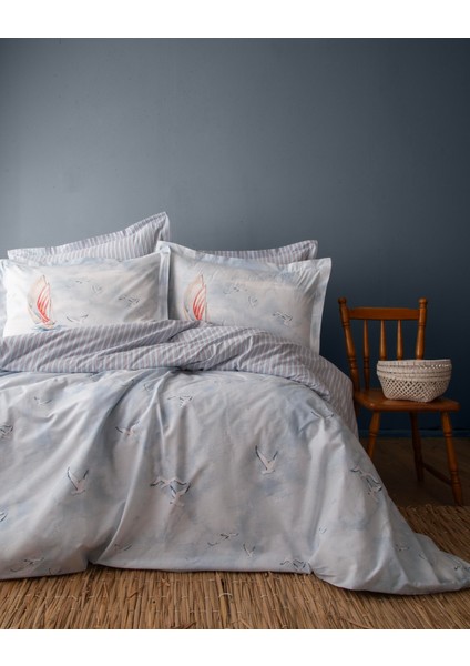 Plane Tek Kişilik Yatak Örtülü Set