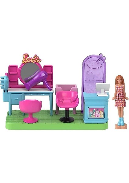 Mini land Bebek ve Oyun Seti Kuaför JCR32