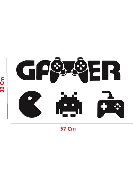 Ahşap Gamer Duvar Dekoru