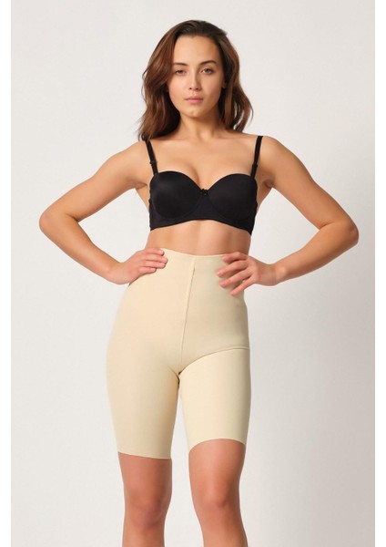 Ten Mı Emay 2927 Bel Dekolteli Balenli Paçalı Lazer Korse