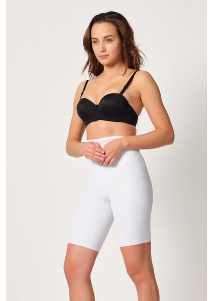 Beyaz Mı Emay 2927 Bel Dekolteli Balenli Paçalı Lazer Korse fiyatları