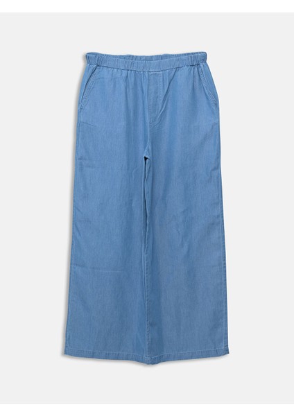 Yeni Sezon Beli Lastikli Wideleg Kadin Jean Pantolon - S5H755Z8 indirimleri