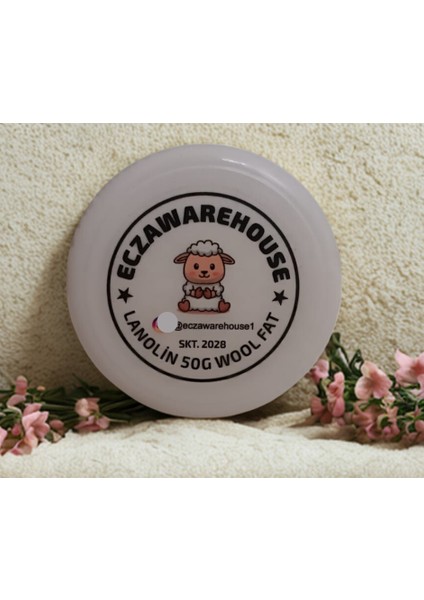 LANOLİN (WOOL FAT) Anhidrat Pişik ve Catlak Kremi 50 ml