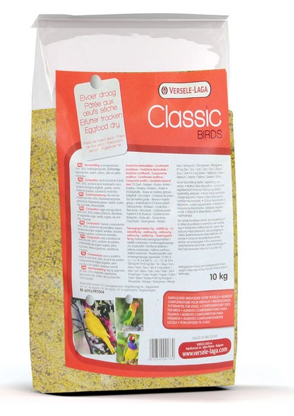 Verselelaga Klasik Kuru Yumurta Maması 10 kg Dpmah