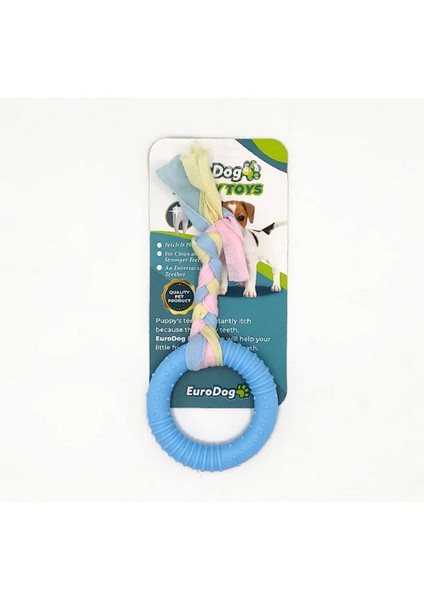 Puppy Toys Mavi Halka Diş Kaşıma Oyuncağı Dpmah