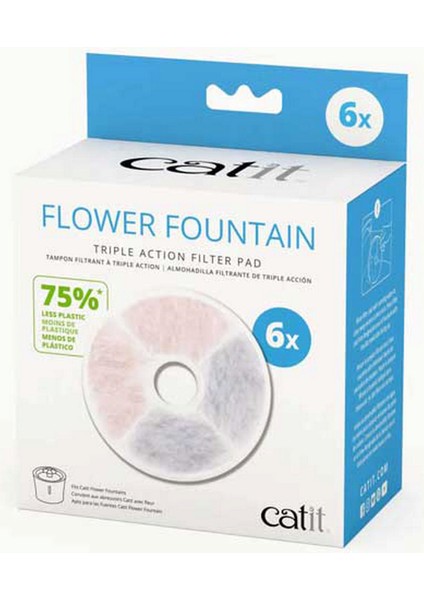 Catit Suluk Yedek Kartuşu 6 Lı #43742,55600,50023 Dpmah