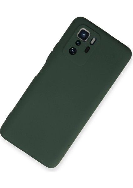 Xiaomi Poco X3 Gt Kılıf Nano Içi Kadife Silikon - Koyu Yeşil Dpmah fiyatları