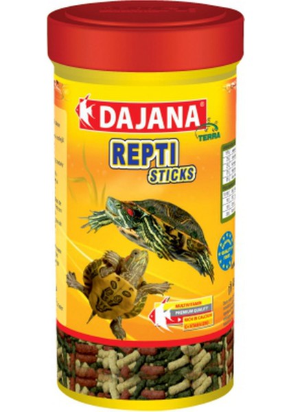 Kaplumbağa Yemi Sticks 100 ml 9 gr Dpmah